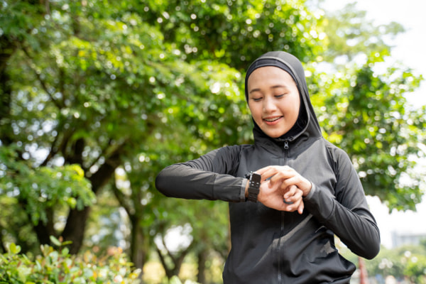 The HPB app can be connected to your fitness trackers so you can log your daily activities.